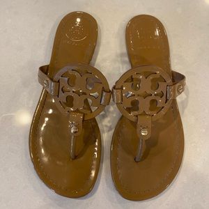 Tory Burch Miller Tan Sandals